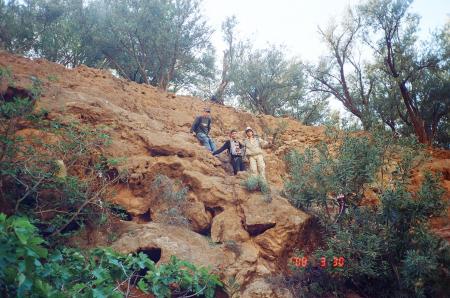 moi et chani et tarik � IMOUZZAR